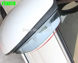Авто зеркало заднего вида Дождь отражающая пластина для Mitsubishi ASX 2013-2015, abs, 2 шт./лот, тюнинг автомобилей