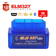 20 шт./лот прошивки V1.5 с PIC1825K80 супер мини ELM327 Bluetooth OBD2 диагностический инструмент ELM 327 Bluetooth автоматический сканер obdii