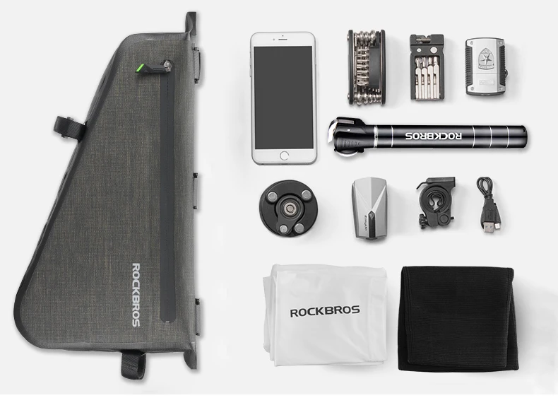 Best ROCKBROS Bicycle Bag Bike Frame Bags Rainproof Large Capacity Storage Triangle Pouch Waterproof Caulking Bag Pannier Accessories 11 Best ROCKBROS Bicycle Bag Bike Frame Bags Rainproof Large Capacity Storage Triangle Pouch Waterproof Caulking Bag Pannier Accessories 11