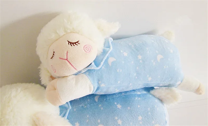 Super Soft Sweet Sheep Plush Toys Baby Kids Sleeping Comfort Stuffed Dolls Children Friends Lovers Gift 364656cm (10)