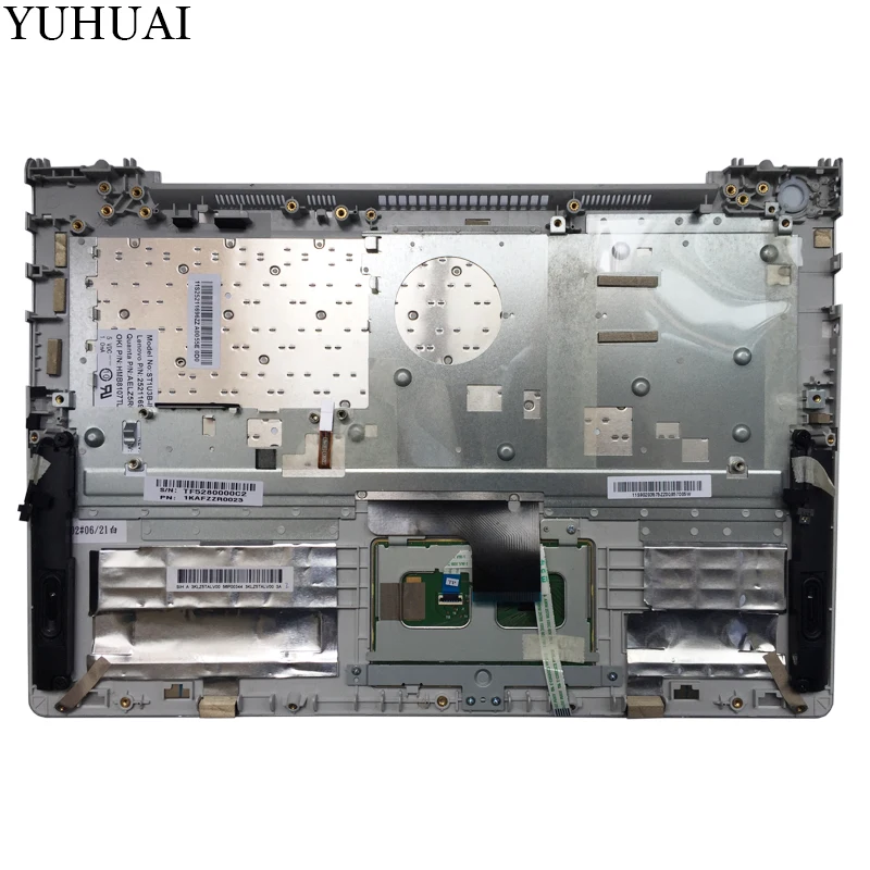  RU laptop keyboard For Lenovo U330p U330 Russian keyboard with case Palmrest Touchpad silver