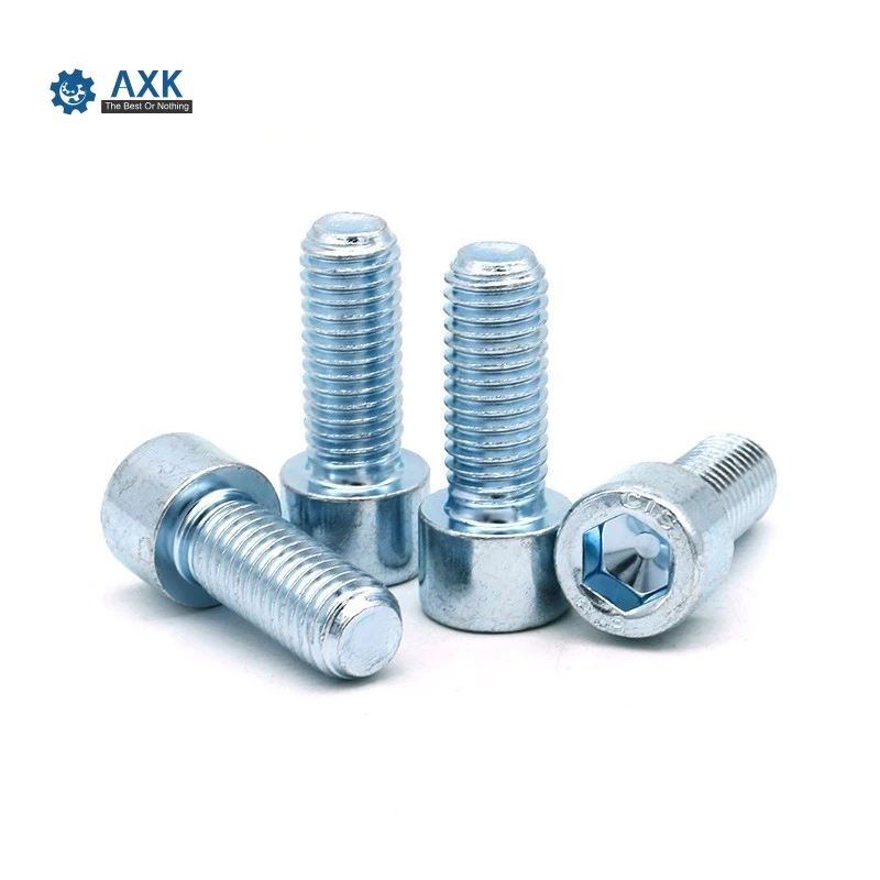 

10PCS 8.8 Galvanized Hexagon Socket Screws Bolt M3*6/8...30 GB70