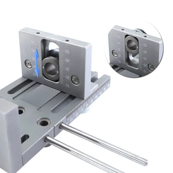 

3 In 1 Woodworking Drill Guide Kit Locator Dowelling Jig for Furniture Fast Connecting Cam Fitting