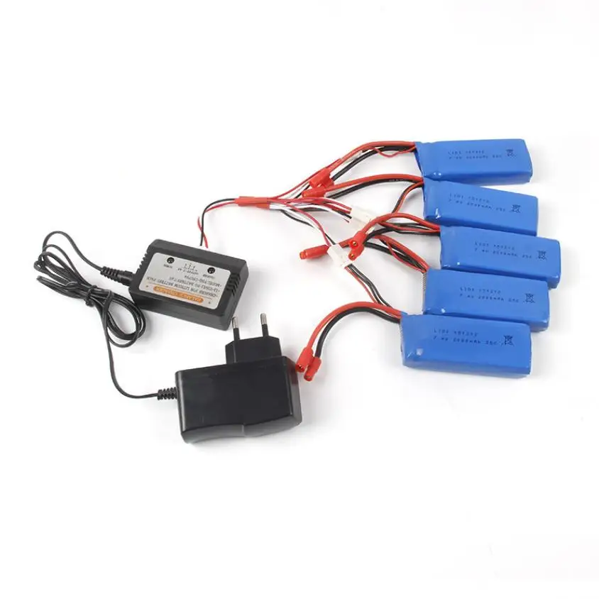 

CHAMSGEND For Sima X8 Series 2000 MAh 1 Charge 5 Bule Battery RC Quadcopter Helicopter may 26 P30