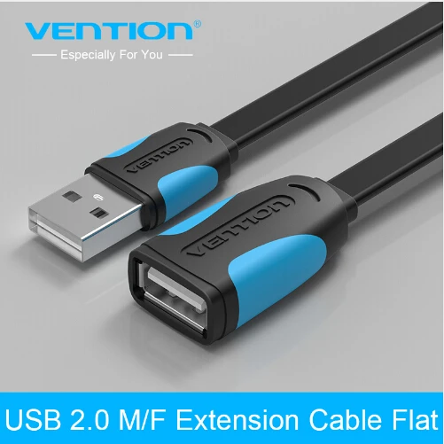 Vention USB 2,0 папа-мама USB кабель 1 м 1,5 м 2 м 3 м 5 м 3 фута Удлинительный кабель удлинитель шнура для портативных ПК