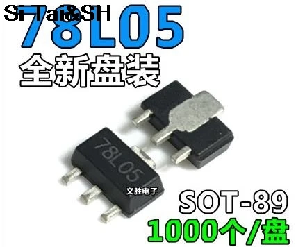 

50pcs 78L05 SOT-23 L05 5V IC L78L05 new original quality assurance