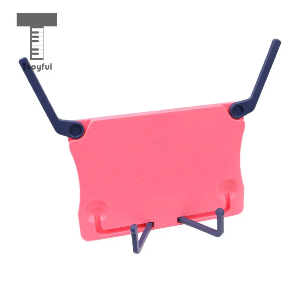 Tooyful Portable Reading Book Stand Music Stand Support Adjustable Holder Rack
