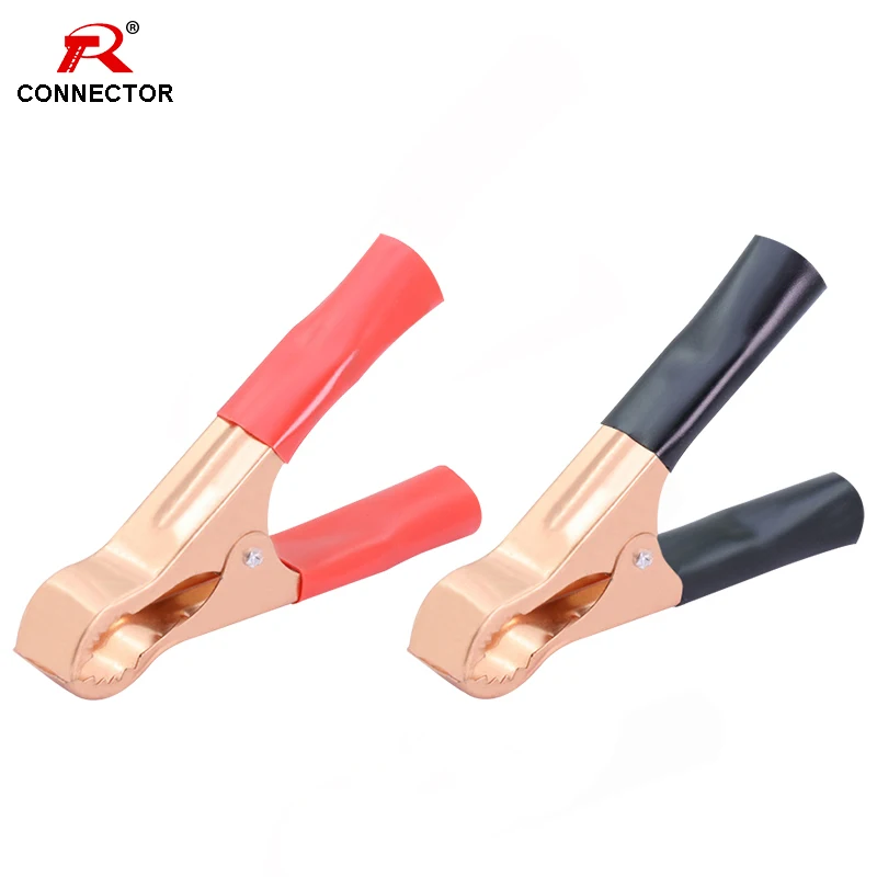 

8pcs 79MM/3.11" Alligator Clip, 27mm Open Mouth, Crocodile Clamp Clips Electrical Probe for Testing Car Auto Battery
