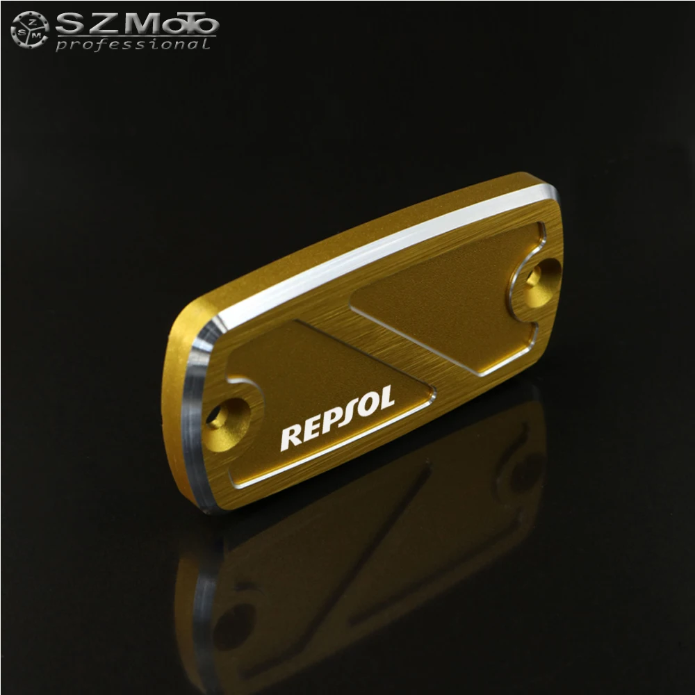 

For HONDA CB400 CB750 CB650F / REPSOL Aluminum Motorcycle Accessories Front Brake Master Cylinder Fluid Reservoir Cover CNC