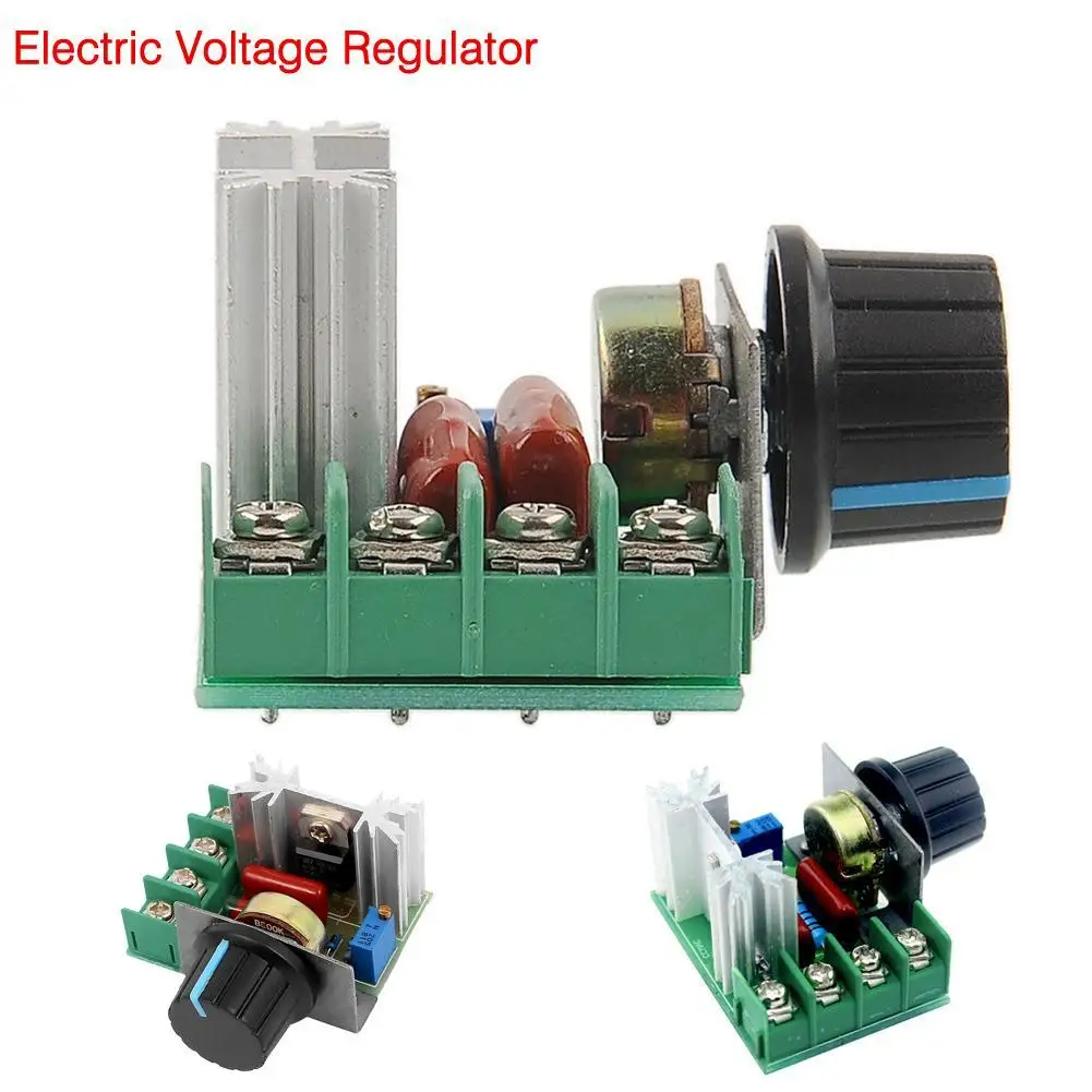 AC 220 V 2000 w regolatore di tensione SCR dimmer termostato regolatore