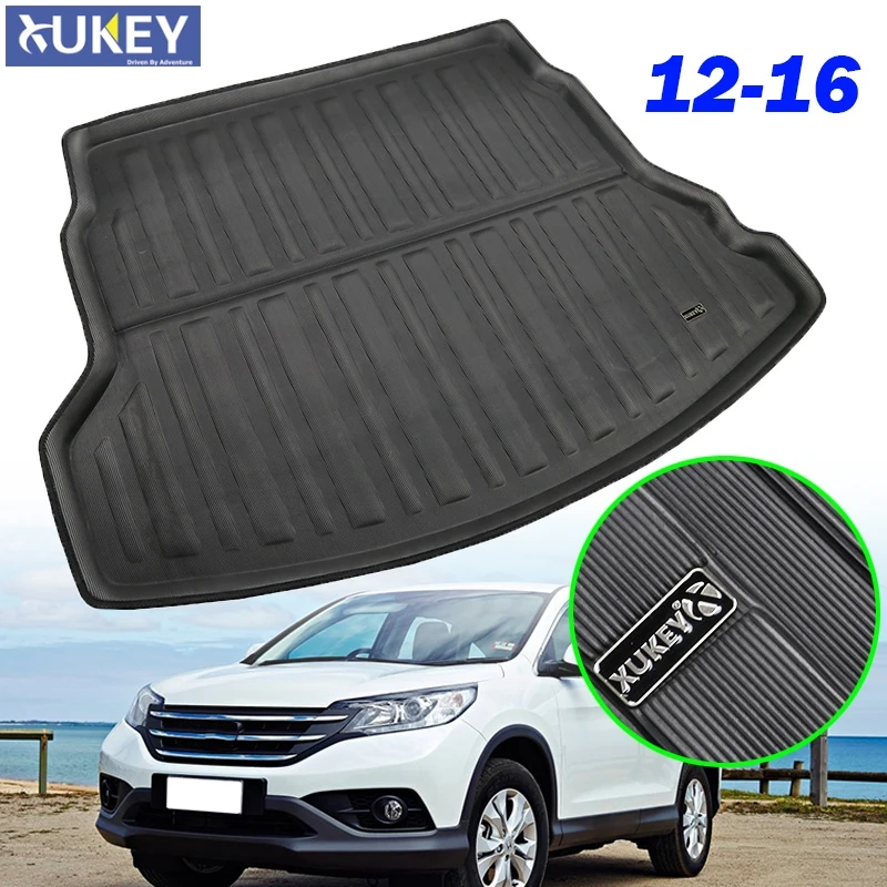 

Rear Trunk Cargo Boot Liner Mat Floor Tray Carpet Protector Mud Kick For Honda CRV CR-V CR V 2012 2013 2014 2015 2016