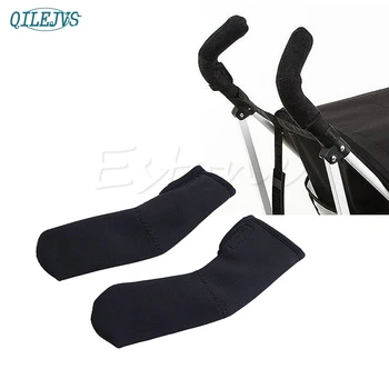 

New Arrival 2x Baby Stroller/Pram/Buggy/Pushchair Soft Handle Bumble Bar Grip Cover #330