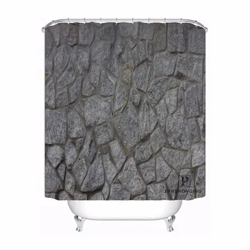 

Custom Marble Modern Waterproof Shower Curtain Home Bath Bathroom s Hooks Polyester Fabric Multi Sizes#0421-sohu-27