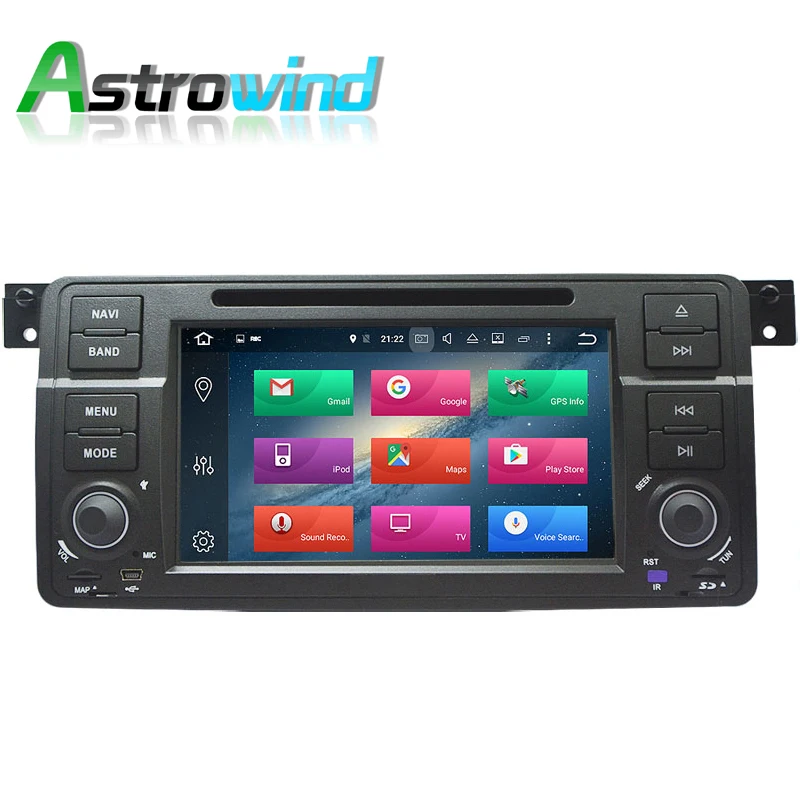 Top 64G ROM NO TAX  Android 9.0 For BMW E46 M3 318i 320i 325i Car DVD Navigation Auto Radio Player Multimedia Stereo GPS System 2