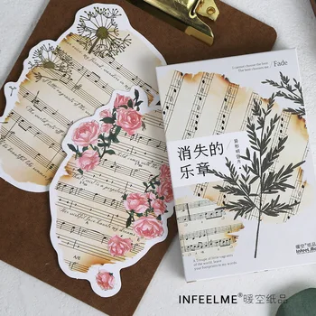 

30 Pcs/Set Retro Disappeared Movement Postcard /Greeting Card/Message Card/Birthday Letter Envelope Gift Card