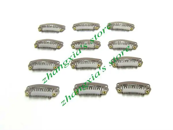 

Cheapest 2.8cm 6 Teeth Hair Clip for Hair Extensions,Toupees Clips,Wig Clips,Hair Extensions Tools,Brown,100pcs,Free Shipping