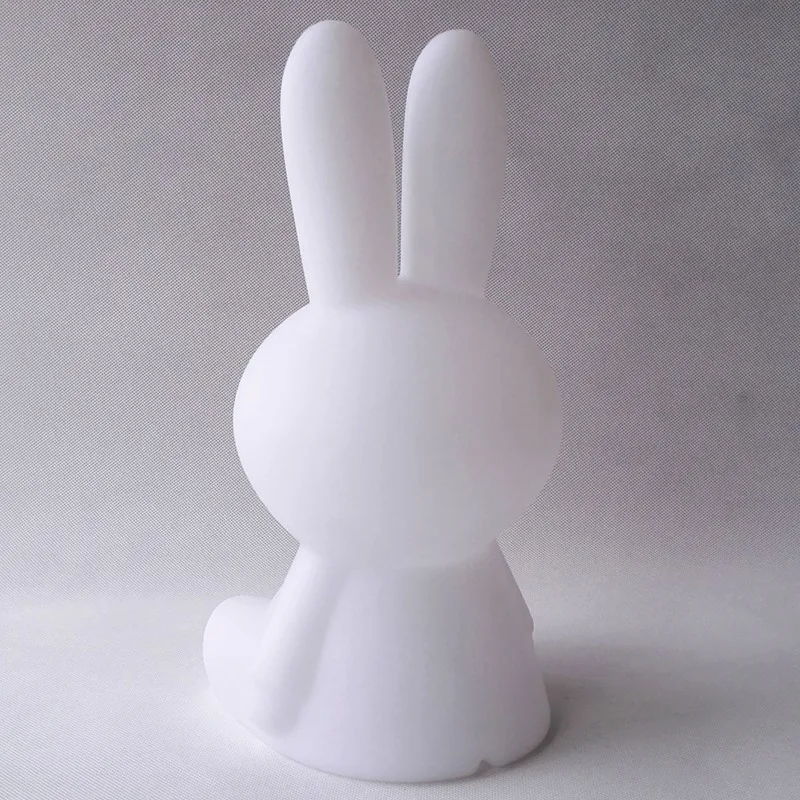 

DIY Cartoon Bunny Hare Rabbit Night Light Led Bedroom Bedside Desk Table Lamp Christmas Gifts For Baby Children Kids Lamp