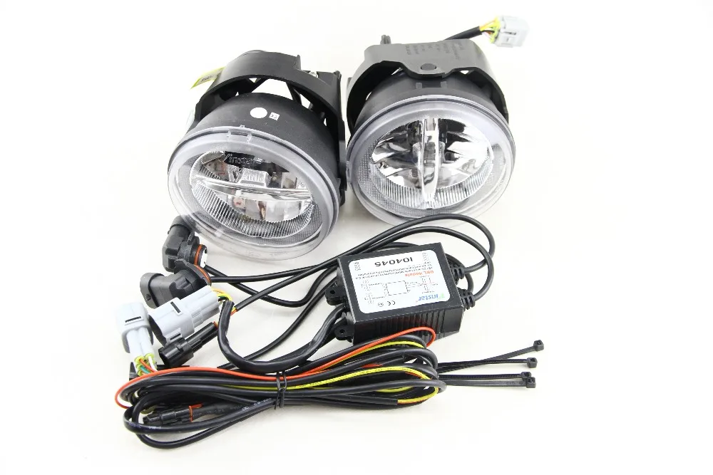 2x10 W Cree чип светодиодный Противотуманные фары drl дневная ходовая лампа для Chrysler 300 C Седан 4-двери 2005-2010 OE заменить светодиодный противотуманный фар дальнего света