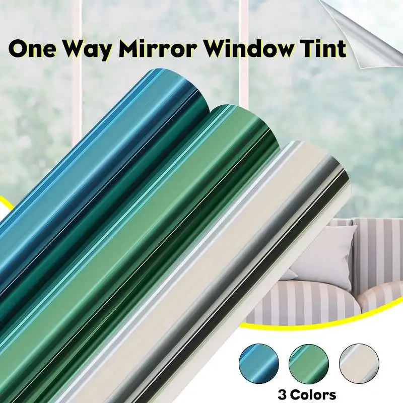 

Car Home Decoration 500cm/300cm/100cm x 60cm 15% VLT Window Film One Way Mirror Stickers UV Rejection Privacys Windom Tint Films