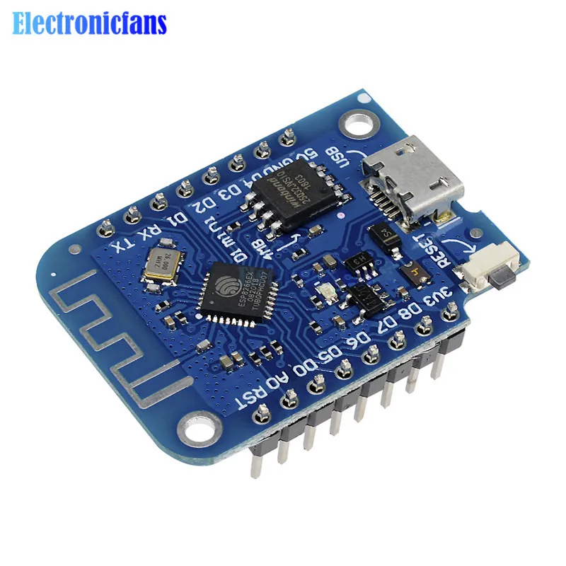 ESP8266 CH340 CH340G 4MB Wemos D1 Mini V3.0 V3.0.0 беспроводной WIFI Интернет вещей макетная плата модуль