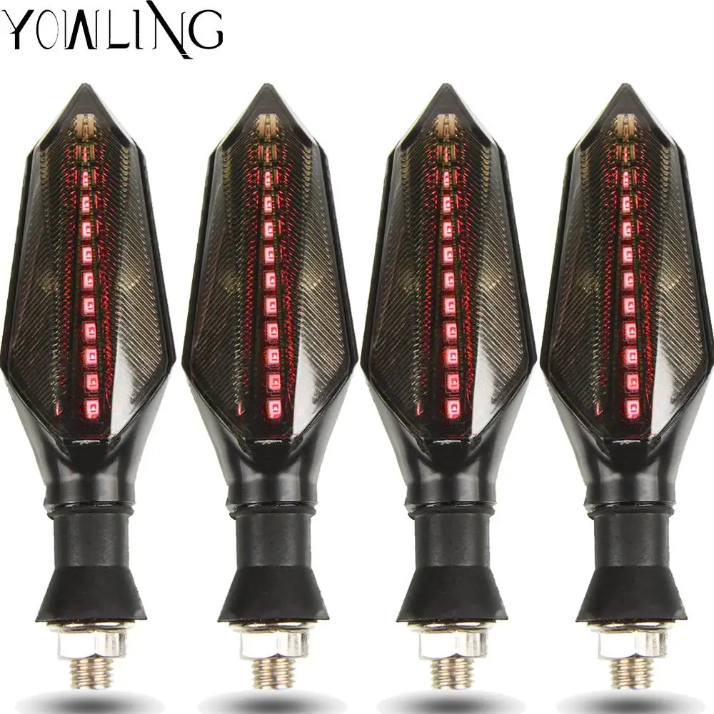 Новый стиль мотоцикла Led поворотники Blinker светильник индикаторы для Honda CBR600RR 2003 2006