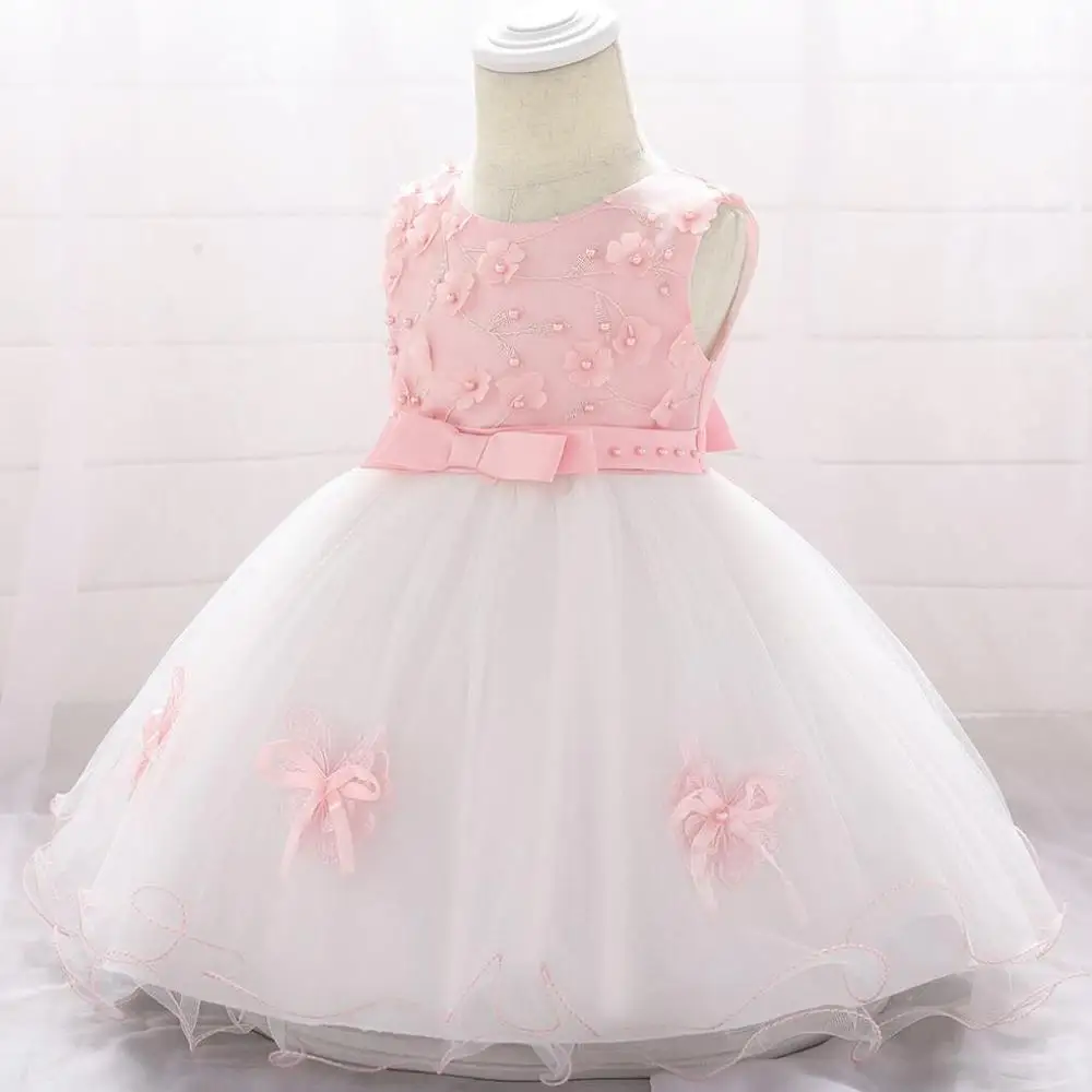 

Infant Vestidos Baby Girl Dress Butterfly Embroidery Girls Princess Dresses Birthday Party Dress Formal Toddler Costume