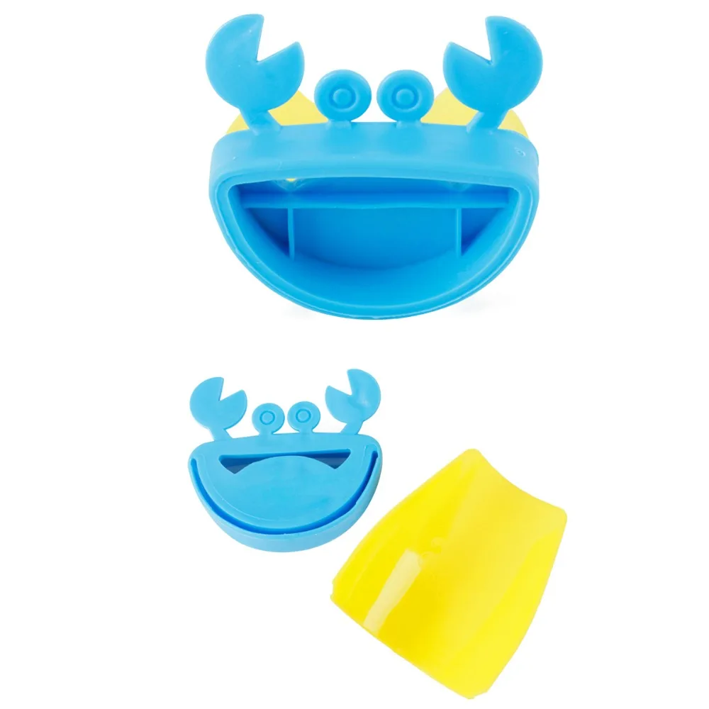 Водяной кран для ванной комнаты расширитель раковина ручка расширение детский смеситель для душа Краб ShapeWash HandFun Санузел поставки дети Водяной кран для ванной комнаты расширитель раковина ручка расширение детский смеситель для душа Краб ShapeWash HandFun Санузел поставки дети