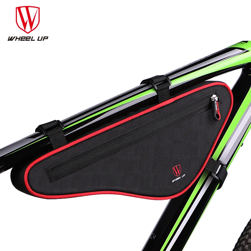 Large Capacity Reflective Bicycle Top Tube Bag Anti deform Cycling
