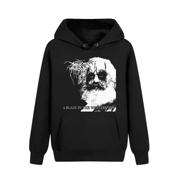 

Bloodhoof Darkthrone Panzerfaust album Heavy Metal Black Metal music black new hoodie Asian Size
