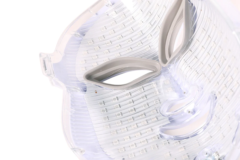 Фотон светодиодный маска для лица терапия 7 цветов светильник уход за кожей омоложение морщин удаление акне уход за лицом Красота спа