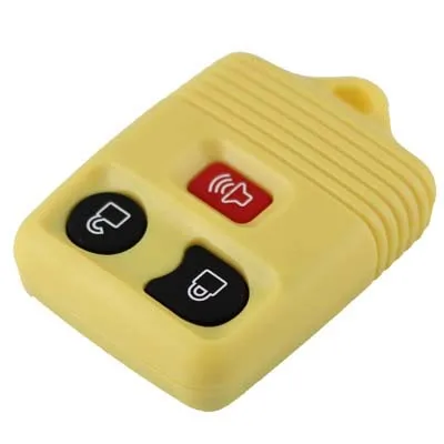 3 кнопки дистанционного брелока чехол для FORD ESCAPE Ranger Explorer FREESTAR TRANSIT в желтом цвете 20 шт./партия
