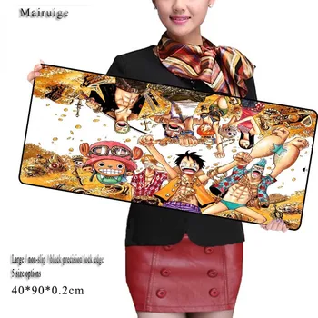 

grande 90*40cm one piece mouse pad gaming mouse pad large cartoon Anime rubber mouse pad Keyboard Mat Table Mat For Dota 2 CS Go