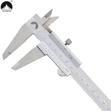 Discount! FUJISAN 0-200mm/0.05mm Vernier Caliper 1/128in Stainless Steel Guage Micrometer Micrometer Measuring Tools