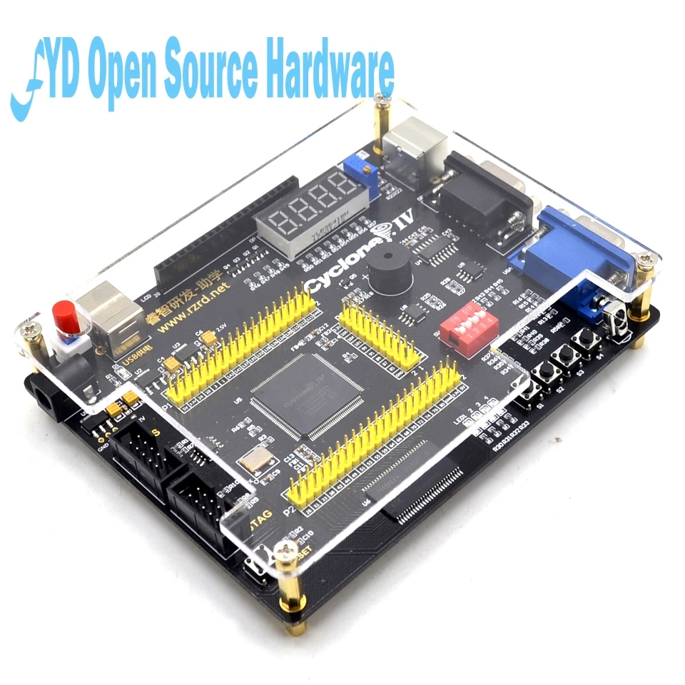 ALTERA Cyclone IV EP4CE6 FPGA Development Kit Altera EP4CE NIOSII Board и USB Blaster downloader инфракрасный контроллер|fpga