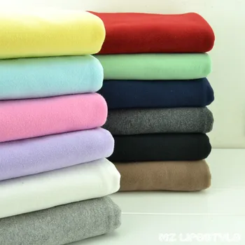 

Buulqo 50*170cm sanding stretch cotton and spandex fabric cotton Lycra sportswear fabric DIY sewing fabric for clohing