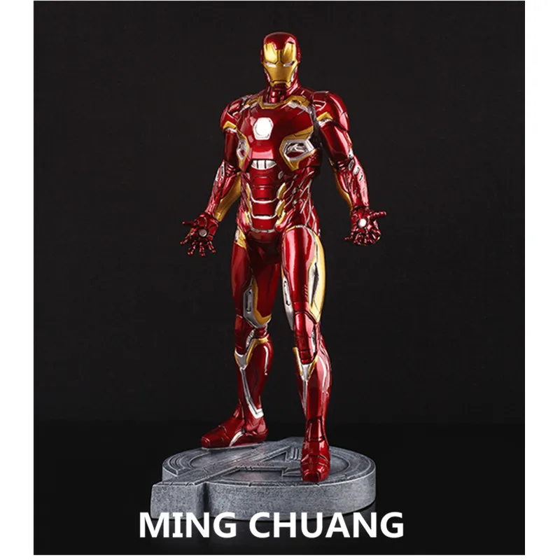 Avengers infinity war Statue Iron Man MK45 Bust 1:6 full-length portrait GK Resin Action Figure Collectible Model Toy 30 CM Q222