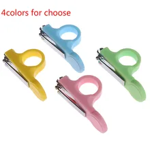 Безопасная детская машинка для стрижки ногтей, милые детские ножницы для ухода за ногтями, для новорожденных, триммер для пальцев, детские ножницы