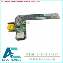 Для lenovo THINKPAD E420 E425 E520 E525 заряд питания USB зарядка Порты и разъёмы Разъем док-станция для доска Flex кабель наборы аксессуаров для телефонов