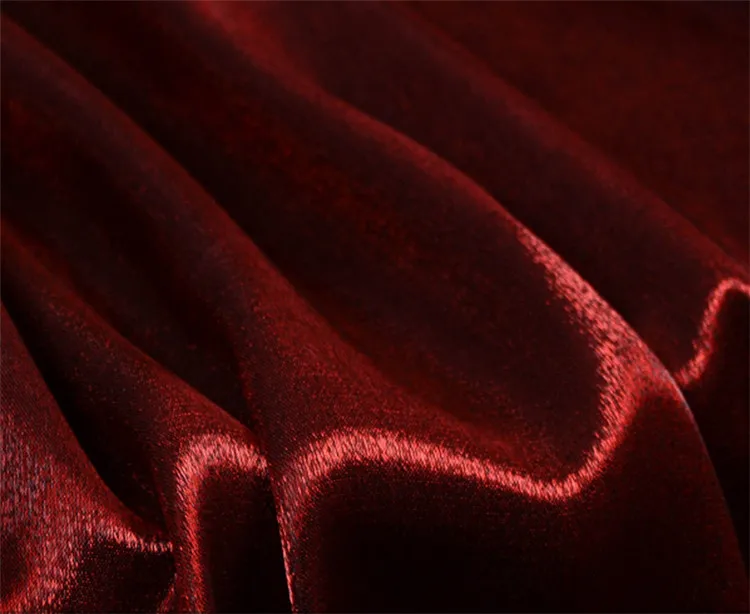 CF551 Роскошная плотная шелковая атласная Тенсел, хлопок, лен, ткань, цветная глазурь, модная ткань для женской модной одежды