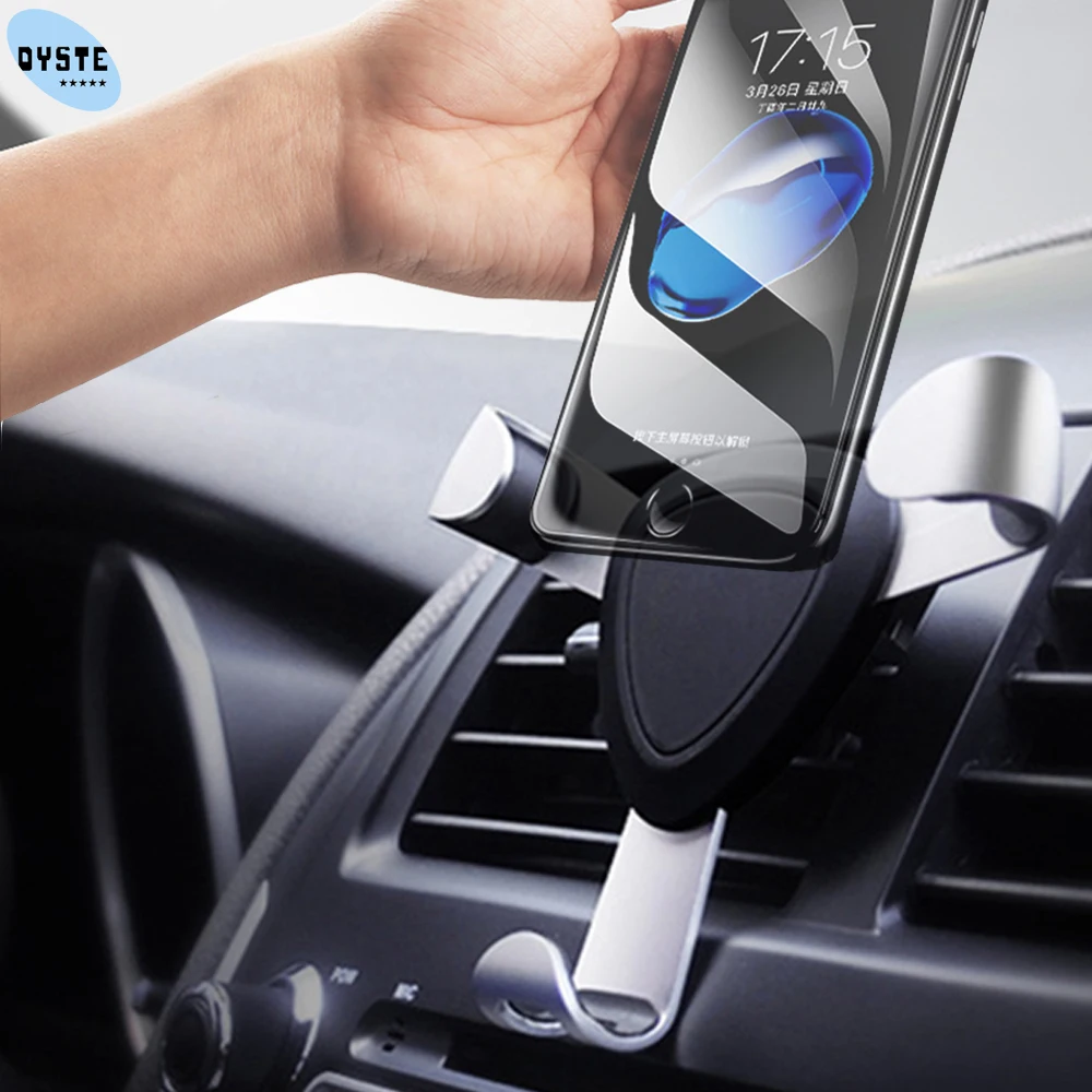 

Car Phone Holder For Samsung galaxy S8 S9 S7 j5 A5 2017 A8 2018 note 8 9 Car Holder Gravity Automatic suporte celular para carro