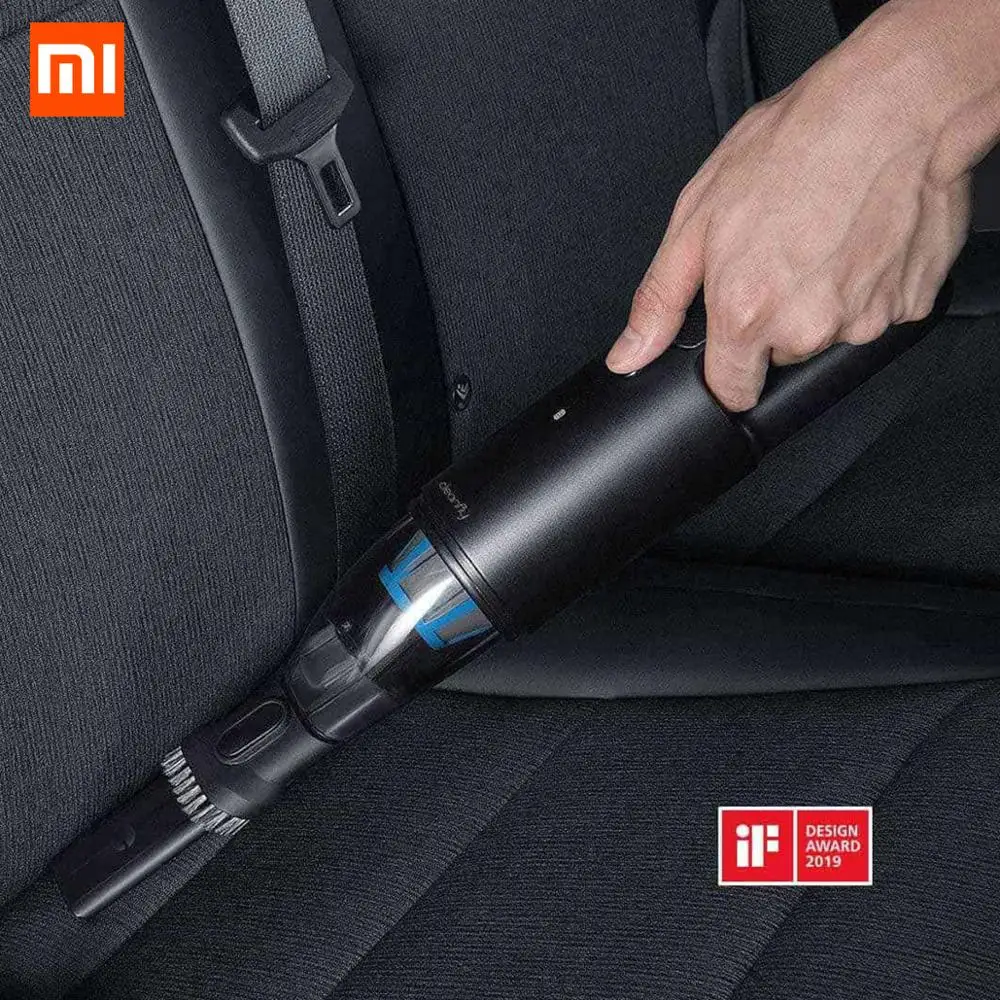 Пылесос Cleanfly Autos портативный беспроводной автомобильный пылесос для мокрого и
