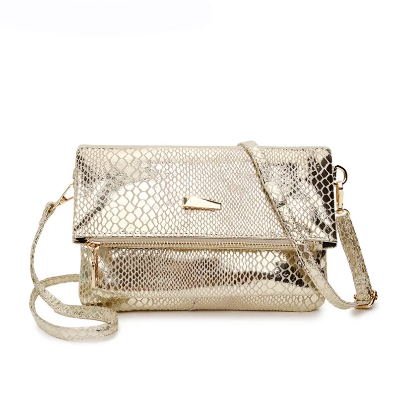 

Woman Messenger Bag pu Leather Ladies Small Tote Bag Clutch Snake Shoulder Bags Artificial Leather Crossbody Bag For Ladies