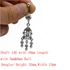 Showlove-1pc Different Steel& CZ gem Dangle Navel Belly Button Ring for Promotion Body Piercing Jewelry ► Photo 2/4