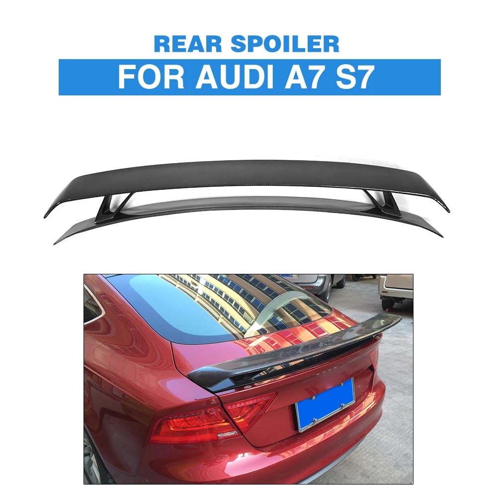 Спойлер для багажника из углеродного волокна/ФАП черный Audi A7 S7 RS7 2007-2012 |
