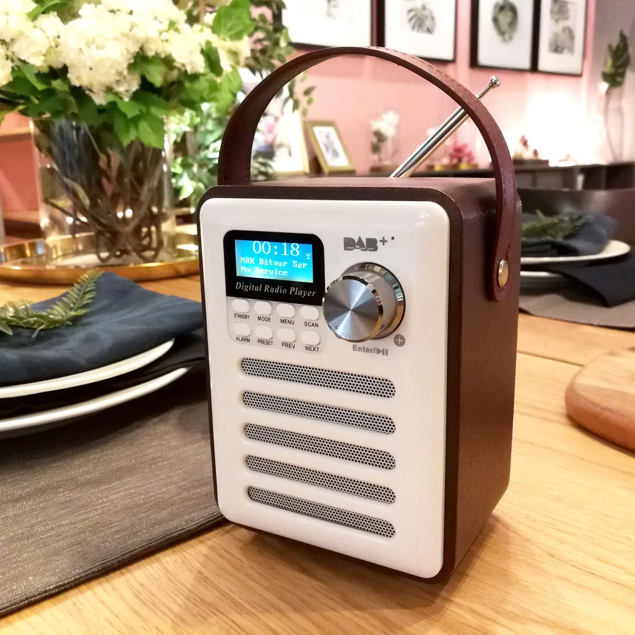 Многофункциональный радио цифровой WiFi Интернет FM портативный Радио Деревянный Будильник коробка наклейки Bluetooth TF карта U диск MP3