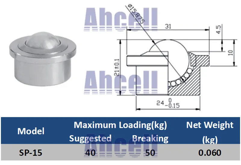 Puuli 8pcs Nylon Universal Ball Bearing Steel Base Mounted Transfer Bearings 55-66lbs Puuli 8pcs Nylon Universal Ball Bearing Steel Base Mounted Transfer Bearings 55-66lbs