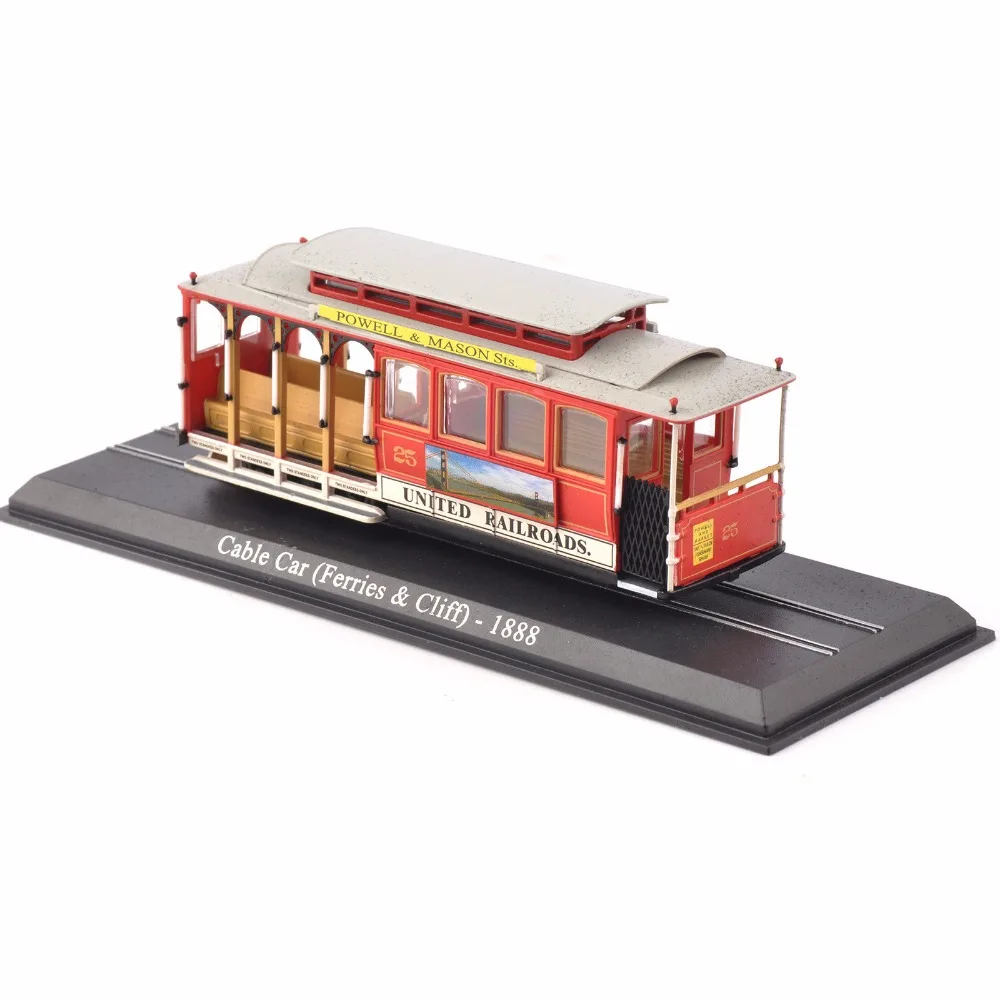 Feeries /& Cliff Rail Tram Cable Car Model 1//87 -1888 Sightseeing Trolley Bus