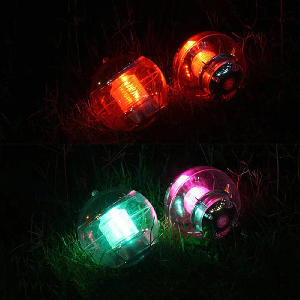 Solar Powered Color Changing Outdoor Floating Underwater Ball Lamp Swimming Pool Party Night Light for Yard Pond Garden submersible lights