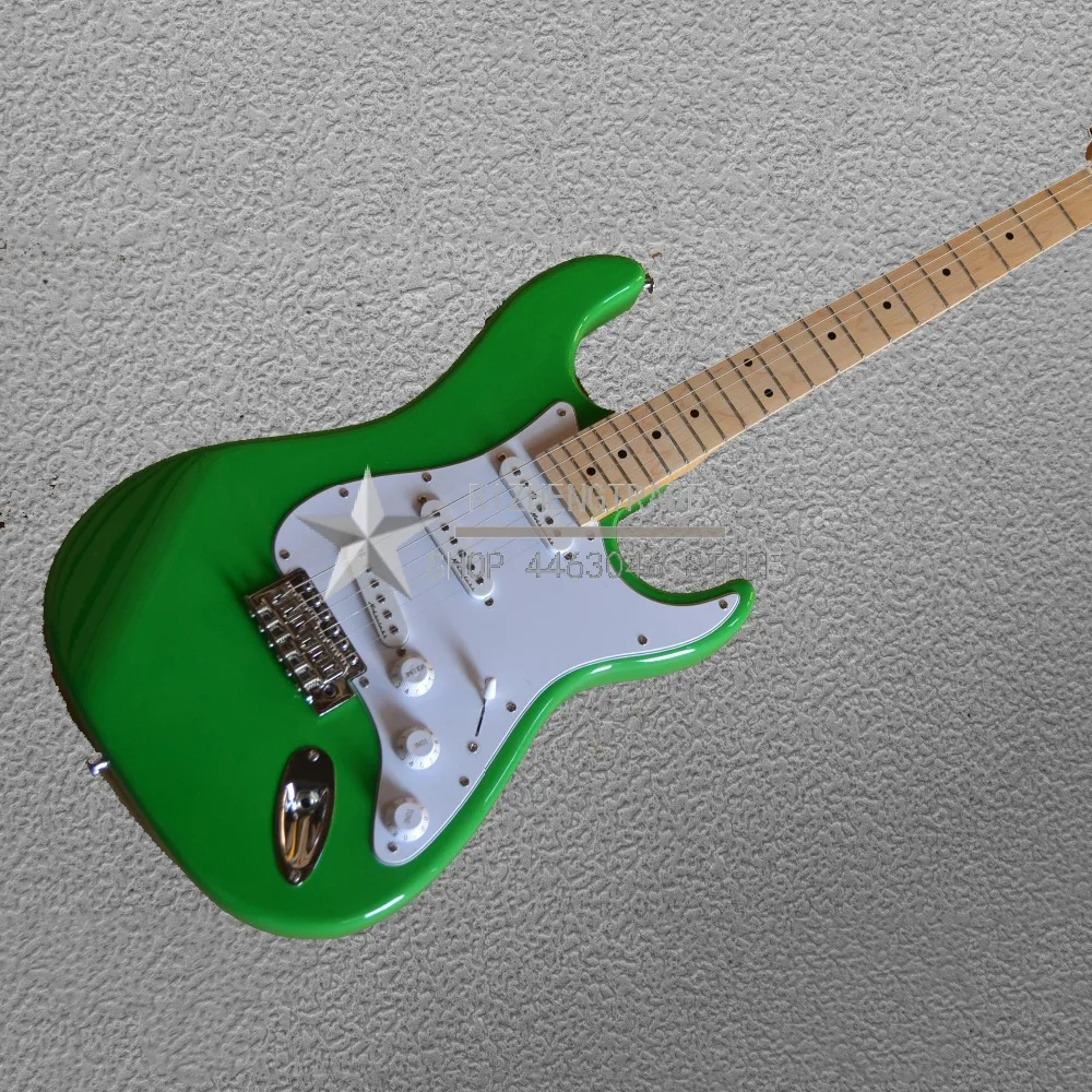 ST Classic green color hot selling guitarra Factor...
