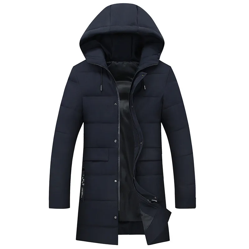 Winter parkas coat Male PLUS 8XL 6XL 5XL 4X hombre black blue Men Casual Sportswear Jacket Long